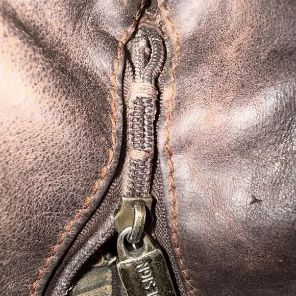 Vintage Beardesign Leather Gorpcore Outdoor Hiking Multifunctional Backpack Bag - Picture 11 of 15